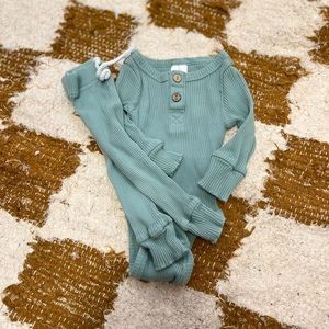 Little one co ribbed set